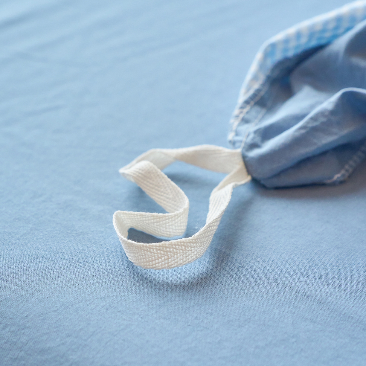 91家纺网 家纺一手货源 找家纺 春皖家纺 2026春夏新款全棉纯棉水洗棉单被套被套单件单品被套 月光蓝