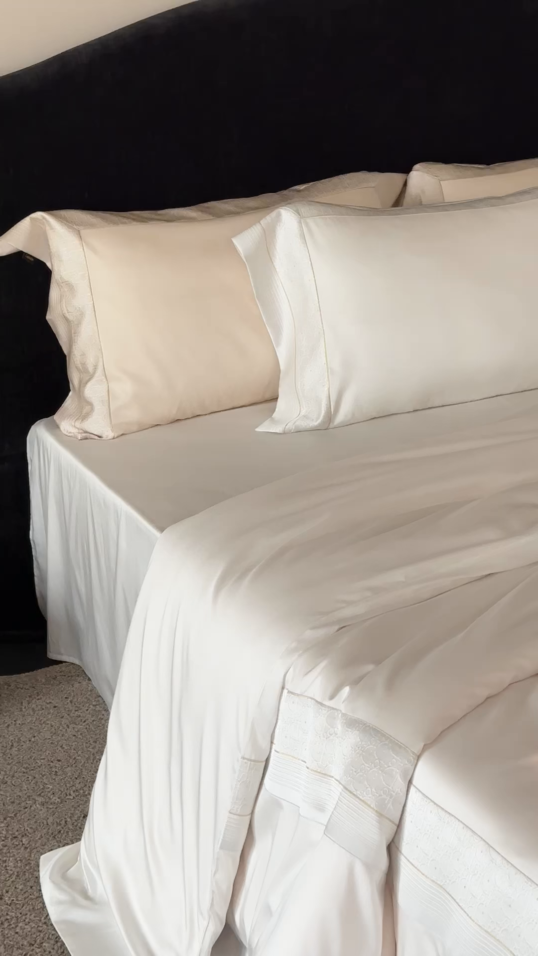 91家纺网 家纺一手货源 找家纺 卡巴伦家纺 2026新款高精密立体压边款四件套-奥黛丽 奥黛丽-香槟