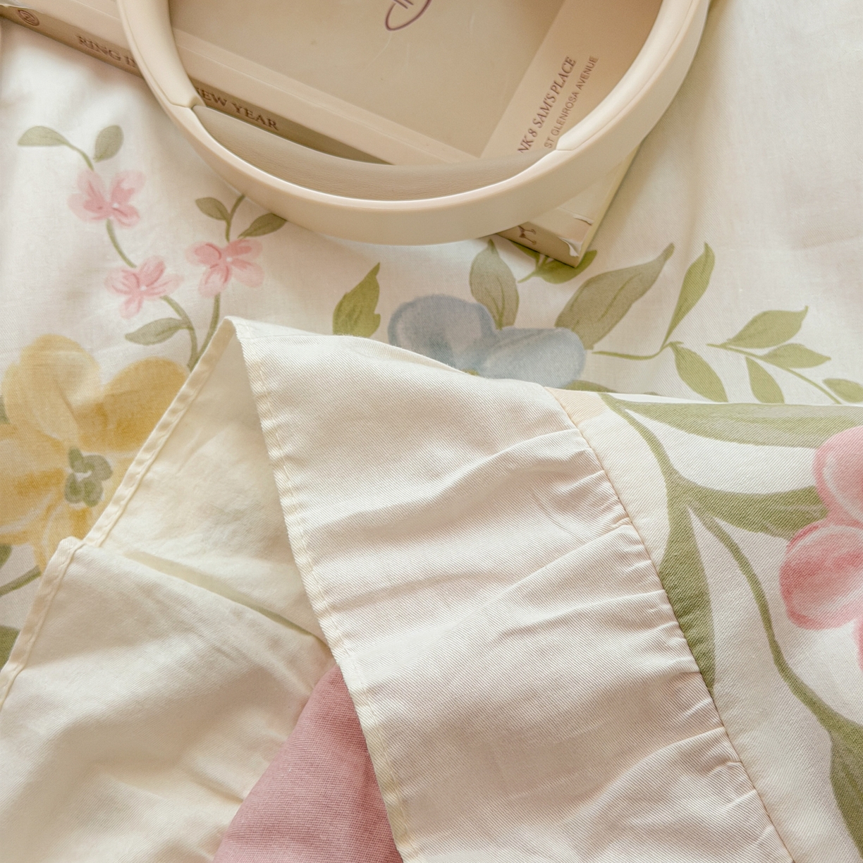 91家纺网 家纺一手货源 找家纺 （总）简宜家居（朝初家纺） 2026新款全棉花边夏被全棉床盖夏被四件套