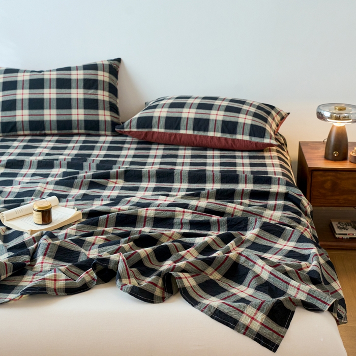 91家纺网 家纺一手货源 找家纺 （总）春皖家纺 2026春夏新款全棉纯棉水洗棉单品系列床单单件床单单品-A版单床单