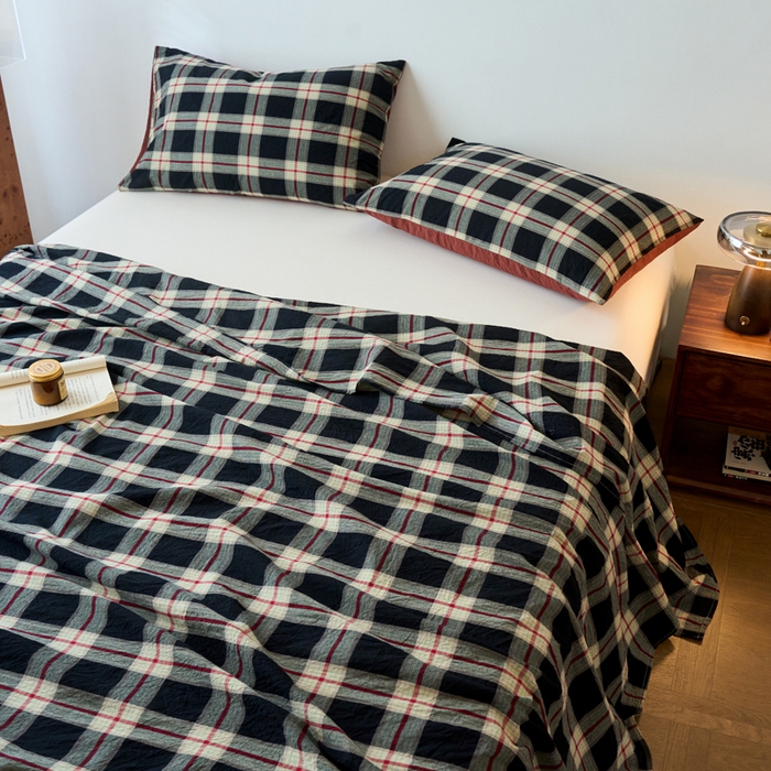 91家纺网 家纺一手货源 找家纺 春皖家纺 2026春夏新款全棉纯棉水洗棉单品系列床单单件床单单品-A版单床单 赫槿