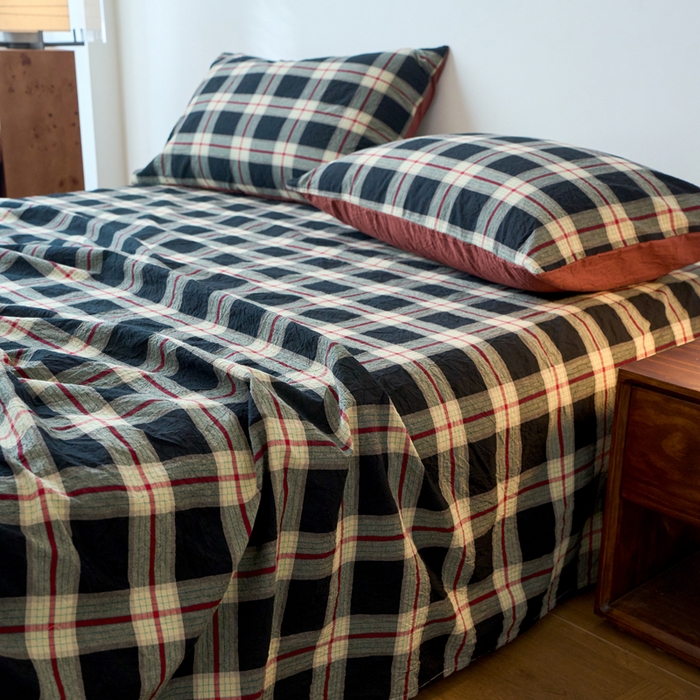 91家纺网 家纺一手货源 找家纺 春皖家纺 2026春夏新款全棉纯棉水洗棉单品系列床单单件床单单品-A版单床单 赫槿