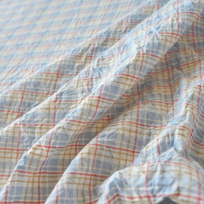 91家纺网 家纺一手货源 找家纺 春皖家纺 2026春夏新款全棉纯棉水洗棉单品系列床笠单件床笠单品-A版单床笠 春风格