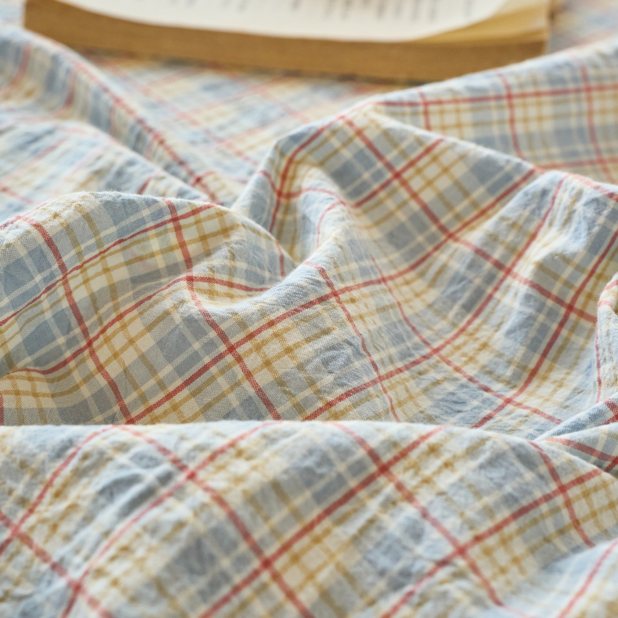 91家纺网 家纺一手货源 找家纺 春皖家纺 2026春夏新款全棉纯棉水洗棉单品系列床单单件床单单品-A版单床单 春风格