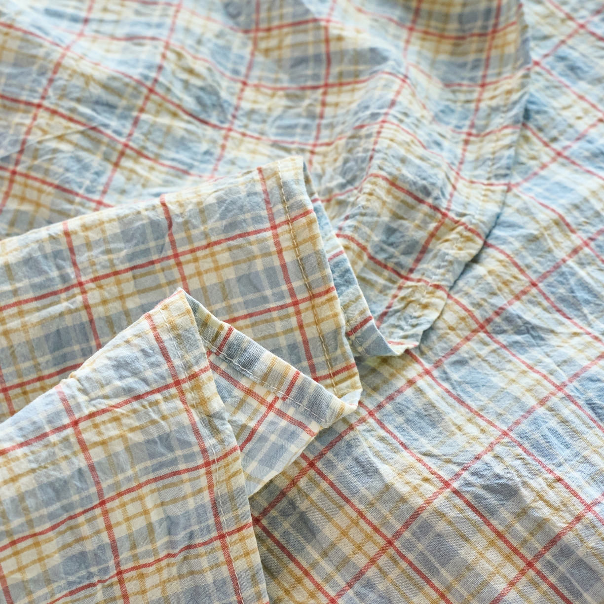 91家纺网 家纺一手货源 找家纺 春皖家纺 2026春夏新款全棉纯棉水洗棉单品系列床单单件床单单品-A版单床单 春风格