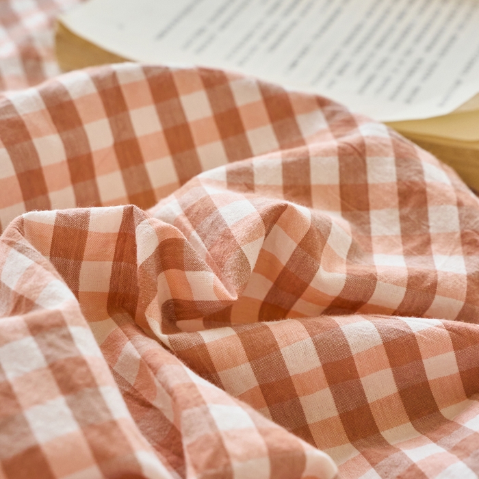 91家纺网 家纺一手货源 找家纺 春皖家纺 2026春夏新款全棉纯棉水洗棉单品系列床单单件床单单品-A版单床单 素雅-玉格