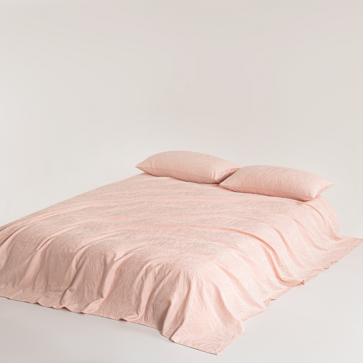 眠博士 2026新款全棉提花床单单床单床单单件 绵语-粉