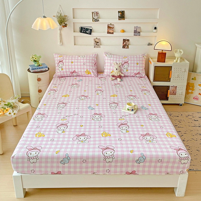 91家纺网 家纺一手货源 找家纺 （总）纽缦家纺 2026新款A类水洗棉学生床笠系列