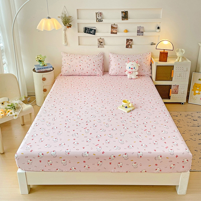 91家纺网 家纺一手货源 找家纺 （总）纽缦家纺 2026新款A类水洗棉学生床笠系列