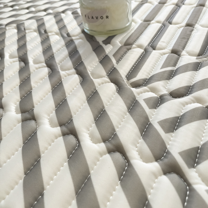 91家纺网 家纺一手货源 找家纺 柒月家居 2026新款小清新床笠款乳胶凉席床笠夏被四件套 床笠-格调