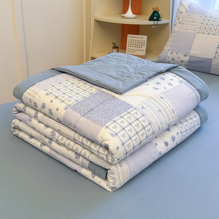 美梦里 2026新款A类双层纱里外纯棉棉花夏被被子被芯 芳华