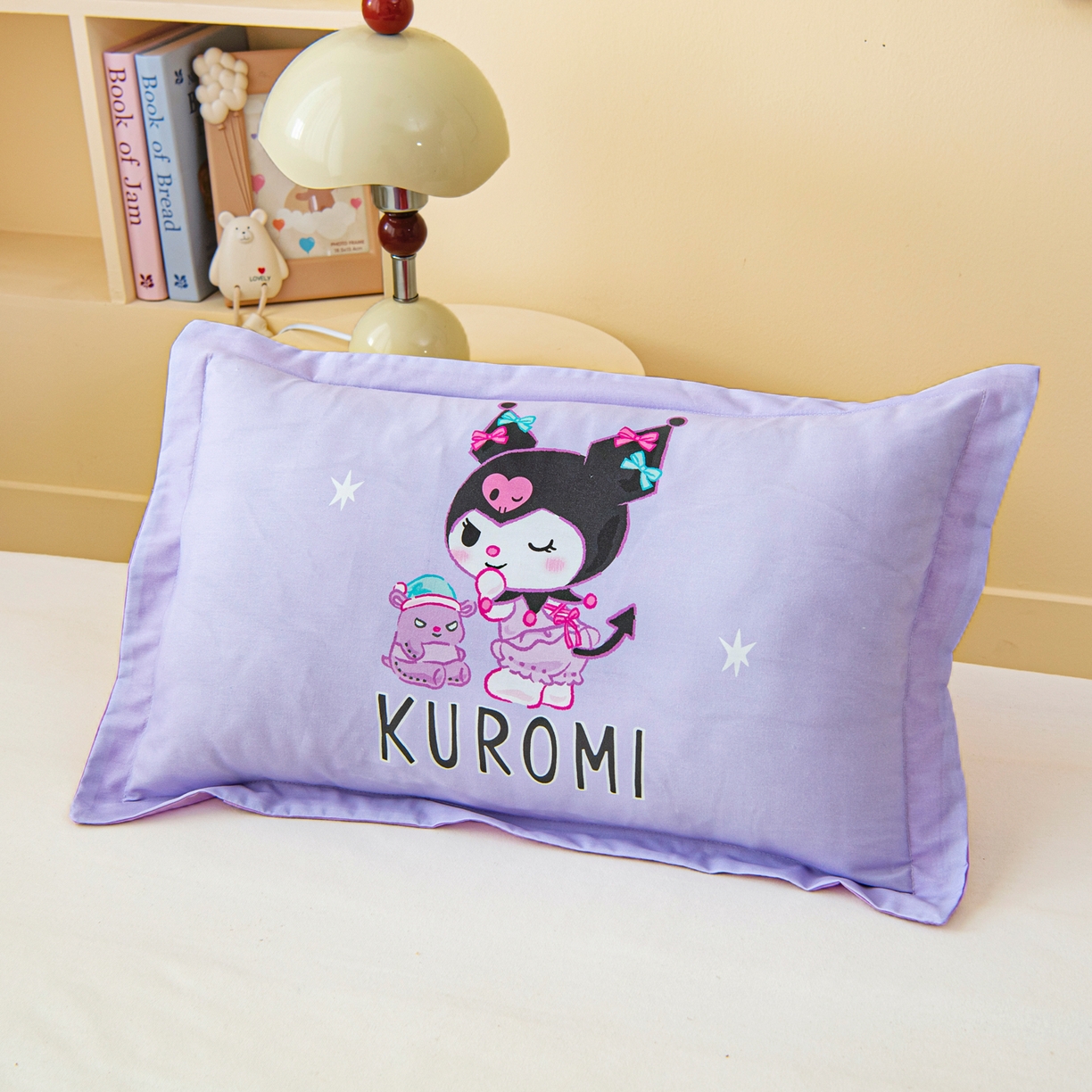 （总）乐秀家纺 2026新款全棉正版三丽鸥枕套