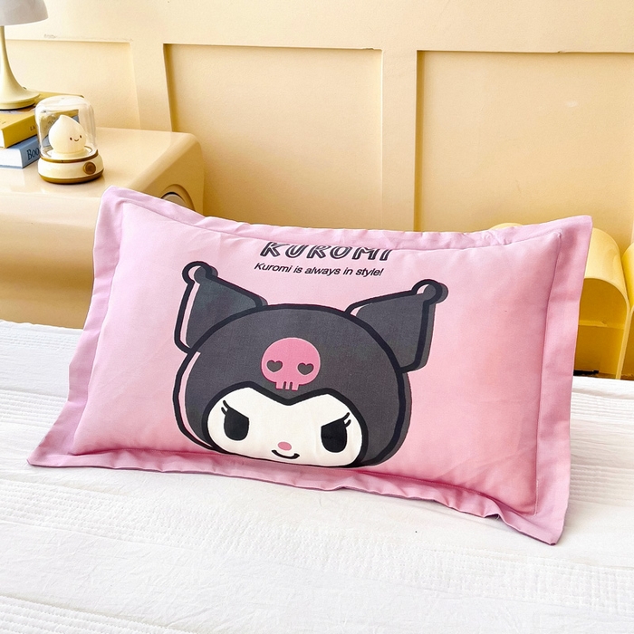 乐秀家纺 2026新款全棉正版三丽鸥枕套 黑酷使者