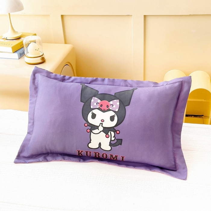 乐秀家纺 2026新款全棉正版三丽鸥枕套 可爱库洛米