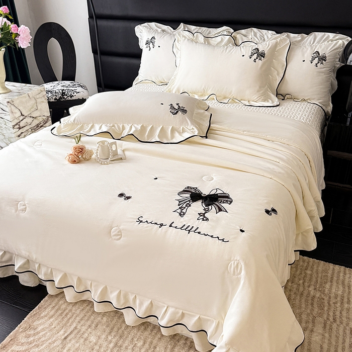 91家纺网 家纺一手货源 找家纺 （总）绒棉世家 2026直播热款纯棉全棉100%刺绣四件套百分百