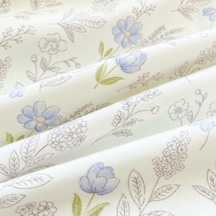 91家纺网 家纺一手货源 找家纺 延遥 2026新款水洗棉夏被夏凉被空调被薄被子直播爆款 浅雾花涧