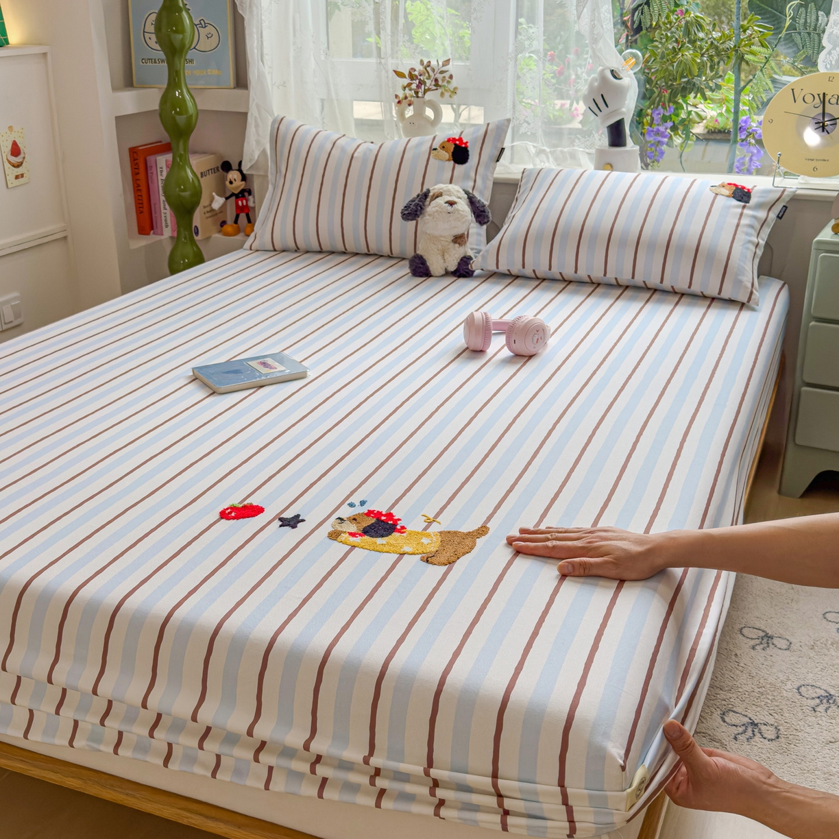 91家纺网 家纺一手货源 找家纺 （总）席世家 2026新款全棉纯棉老粗布床单床笠凉席席子