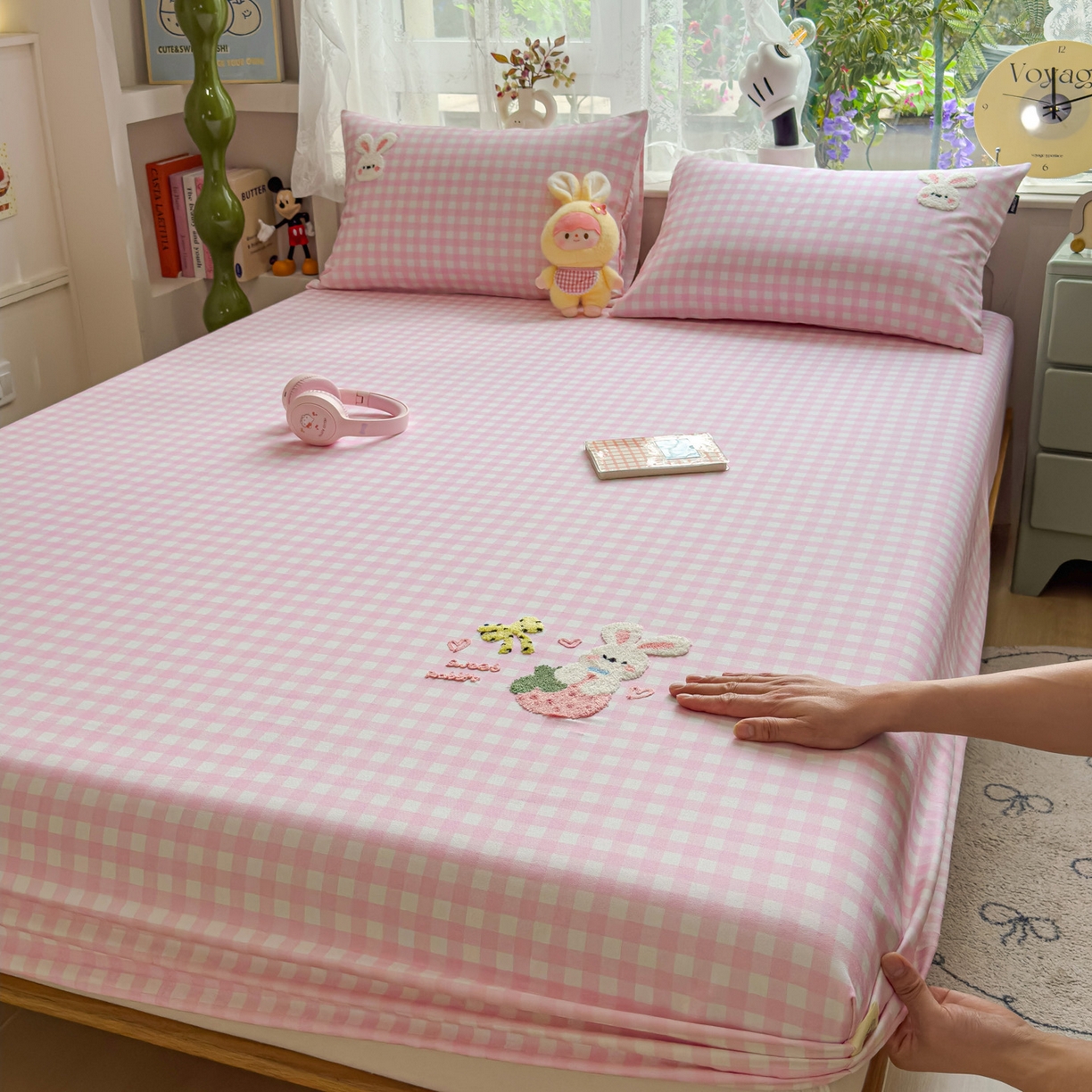 91家纺网 家纺一手货源 找家纺 （总）席世家 2026新款全棉纯棉老粗布床单床笠凉席席子