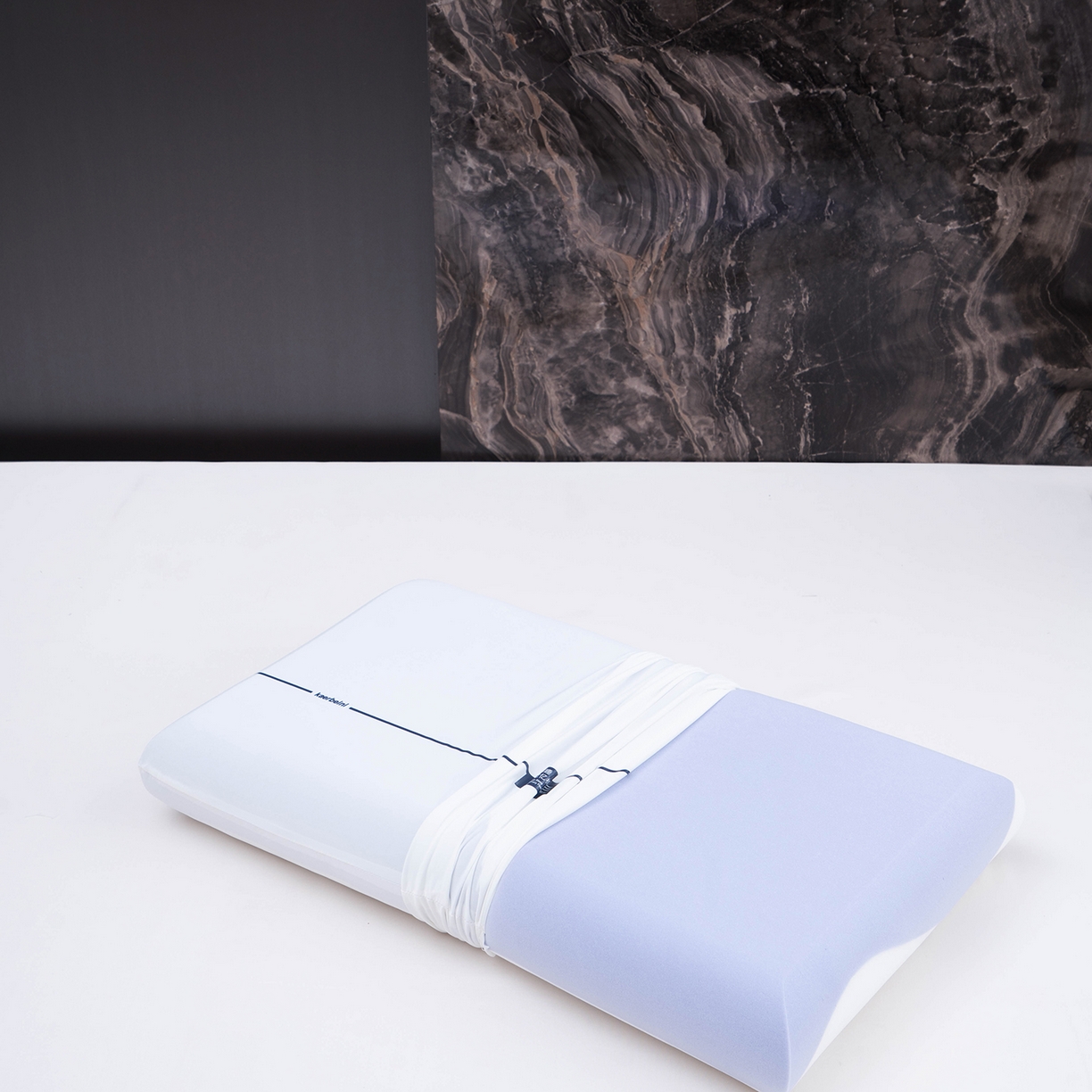 91家纺网 家纺一手货源 找家纺 忆之朵枕业 2026新款云朵护颈记忆枕  枕头枕芯 拼色（有枕套）10cm/只