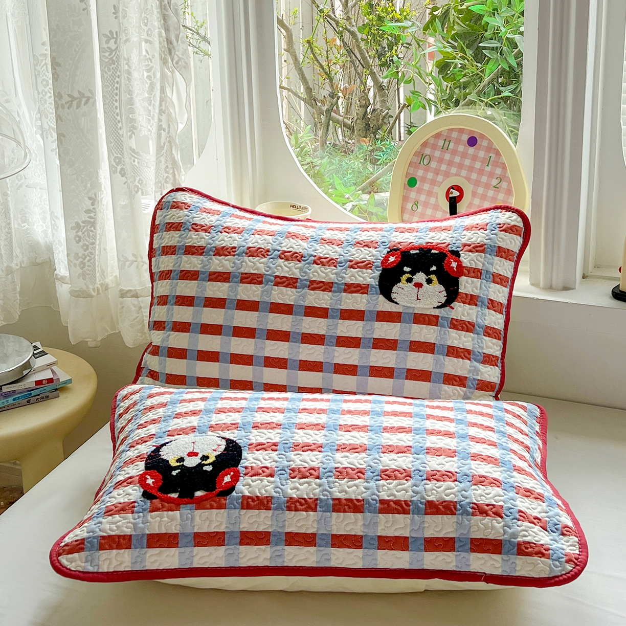 91家纺网 家纺一手货源 找家纺 （总）鑫喜莱家纺 2026新款全棉纯棉夏被毛巾绣贝壳边大豆纤维全棉夏凉被空调被夹棉绗棉枕套