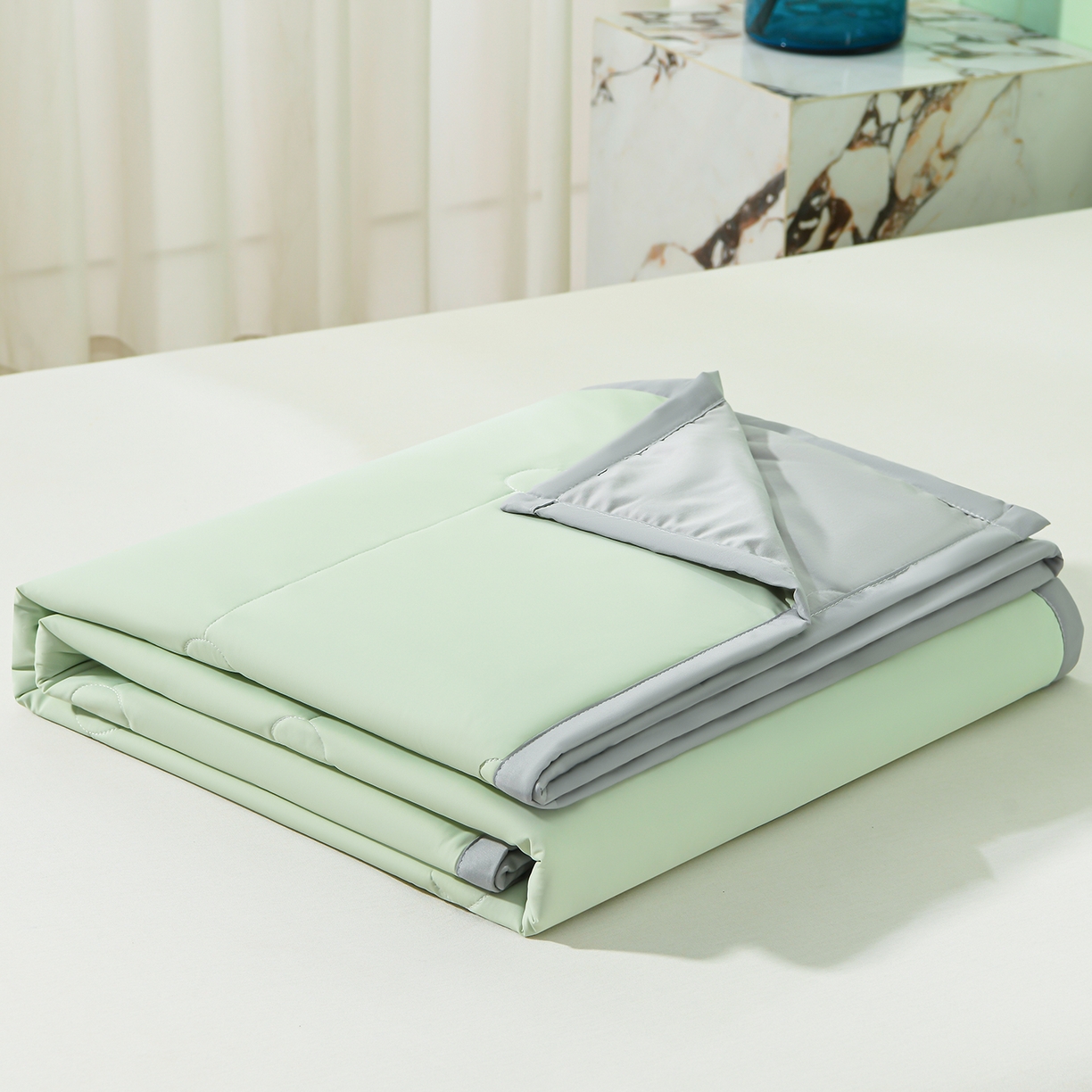 91家纺网 家纺一手货源 找家纺 （总）羽涵家纺 2026新款双感凉感丝夏被夏凉被空调被