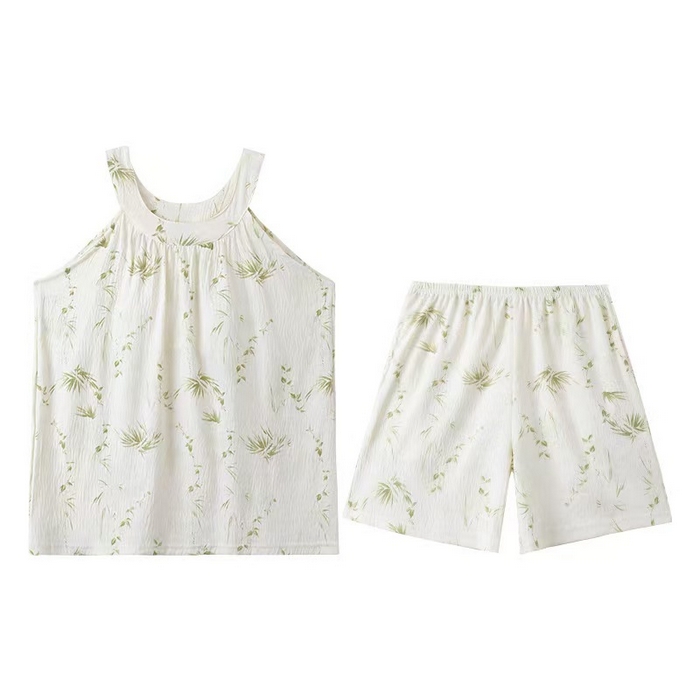 91家纺网 家纺一手货源 找家纺 （总）洛兰沙家居馆 日系睡裙女春秋莫代尔棉长袖长款家居服休闲宽松舒适大码居家睡衣 