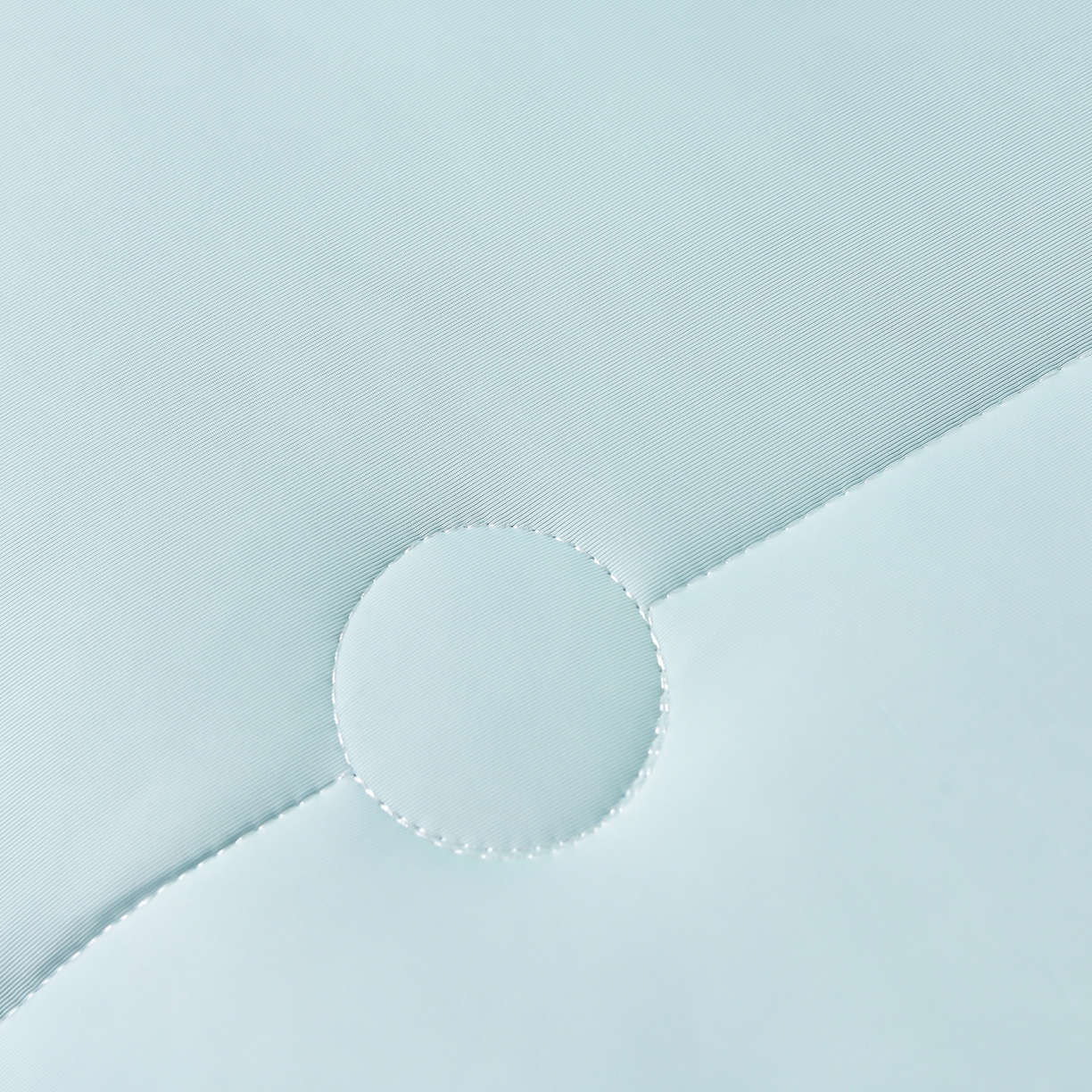 91家纺网 家纺一手货源 找家纺 羽涵家纺 2026新款双感凉感丝夏被夏凉被空调被 冰泉蓝