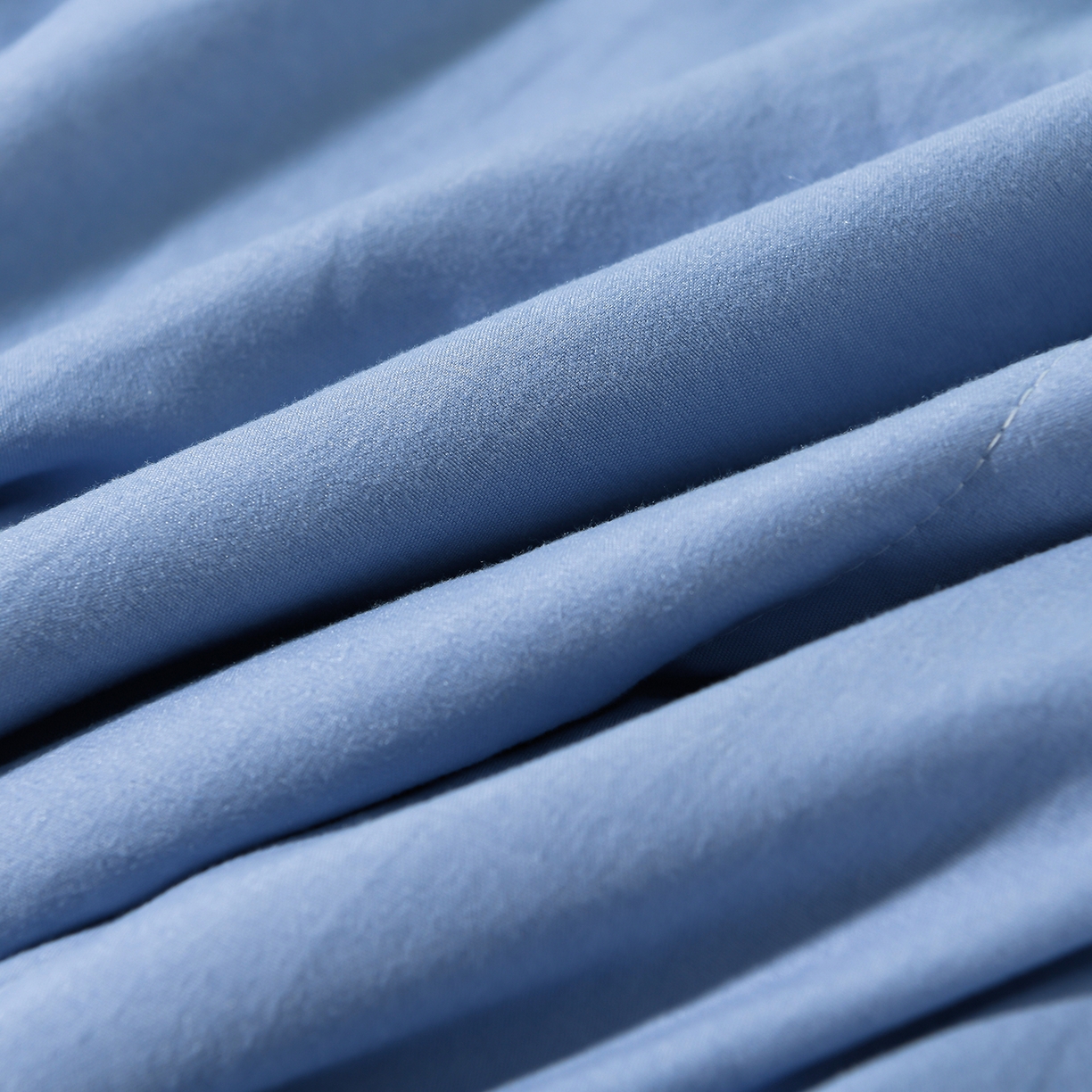 91家纺网 家纺一手货源 找家纺 羽涵家纺 2026新款双感凉感丝夏被夏凉被空调被 冰泉蓝