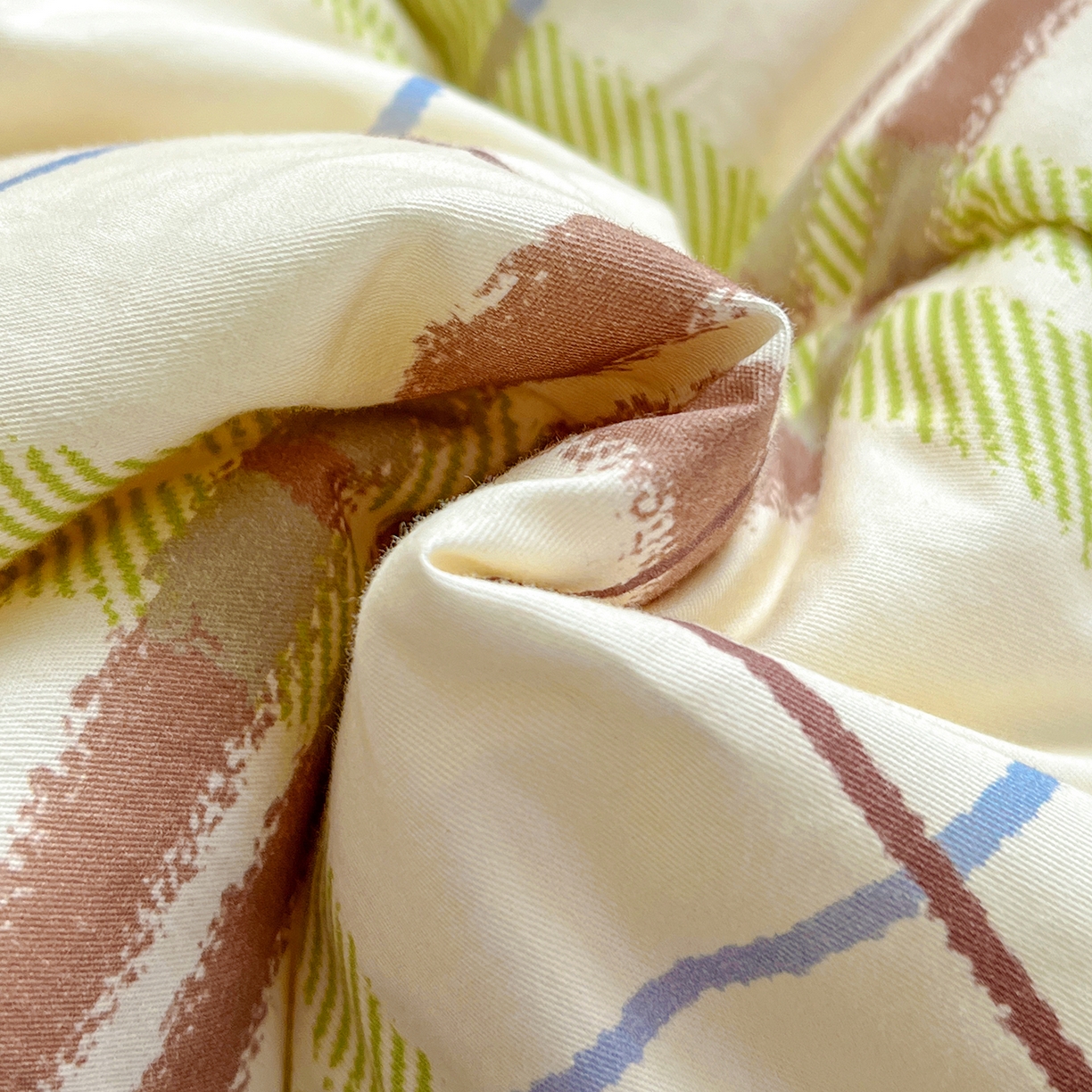 91家纺网 家纺一手货源 找家纺 鑫喜莱家纺 2026新款全棉纯棉夏被毛巾绣贝壳边大豆纤维全棉夏凉被空调被夹棉绗棉枕套 苹果小狗