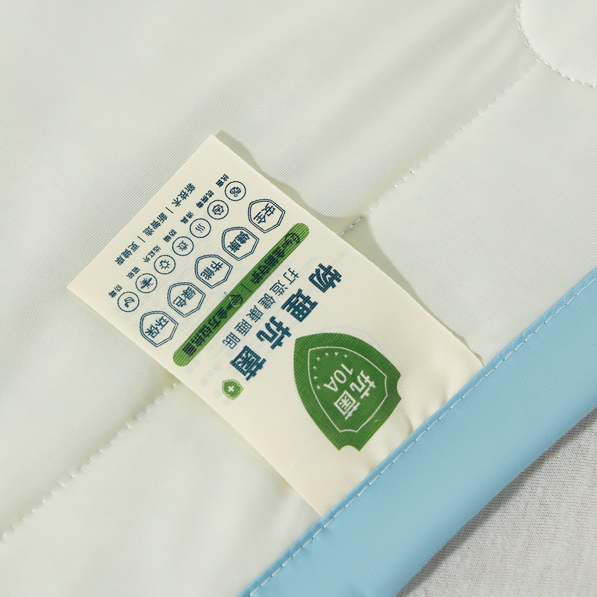 91家纺网 家纺一手货源 找家纺 羽涵家纺 2026新款双感凉感丝夏被夏凉被空调被 云川蓝