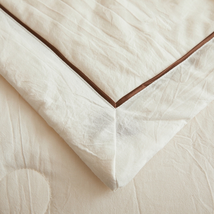 91家纺网 家纺一手货源 找家纺 仁凯家纺 2026新款A类100%棉花刺绣款手包边夏被夏凉被空调被 安妮熊-白