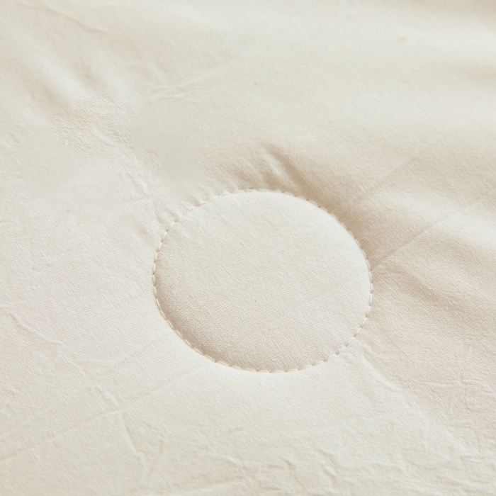 91家纺网 家纺一手货源 找家纺 仁凯家纺 2026新款A类100%棉花刺绣款手包边夏被夏凉被空调被 安妮熊-白