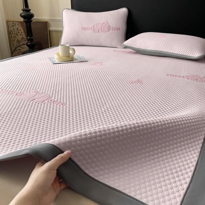 91家纺网 家纺一手货源 找家纺 （总）席佬大 2026春夏新款凉豆豆凉席席子-卡皮巴拉