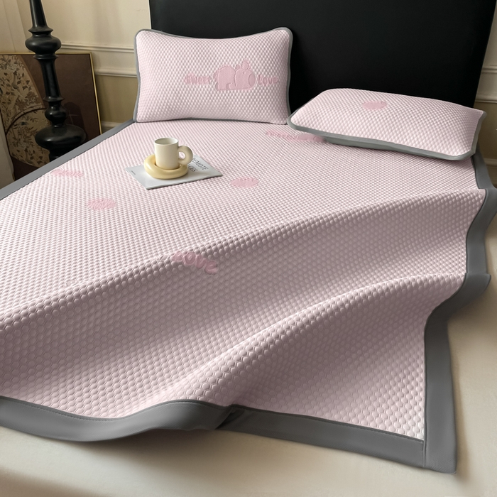 91家纺网 家纺一手货源 找家纺 （总）席佬大 2026春夏新款凉豆豆凉席席子-卡皮巴拉