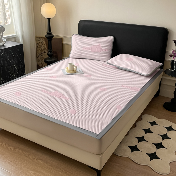 91家纺网 家纺一手货源 找家纺 （总）席佬大 2026春夏新款凉豆豆凉席席子-卡皮巴拉