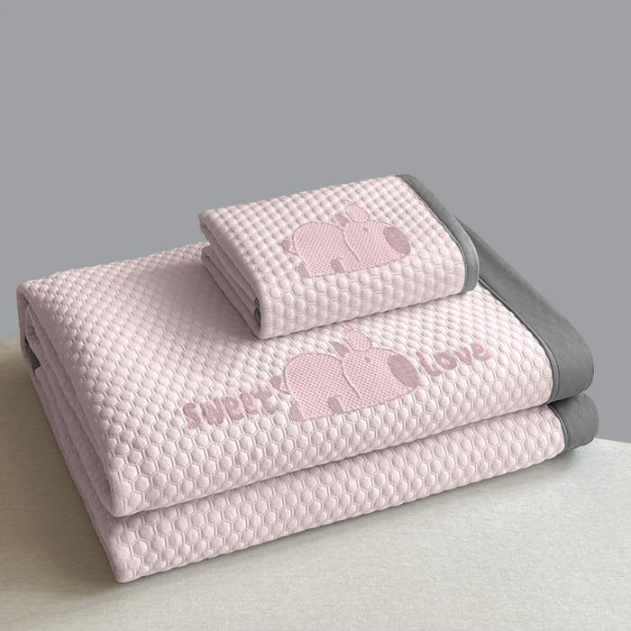 席佬大 2026春夏新款凉豆豆凉席席子-卡皮巴拉 卡皮巴拉-粉