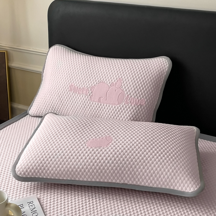 91家纺网 家纺一手货源 找家纺 席佬大 2026春夏新款凉豆豆凉席席子-卡皮巴拉 卡皮巴拉-粉