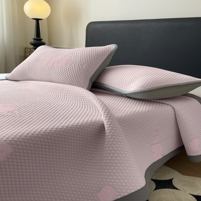 91家纺网 家纺一手货源 找家纺 席佬大 2026春夏新款凉豆豆凉席席子-卡皮巴拉 卡皮巴拉-粉