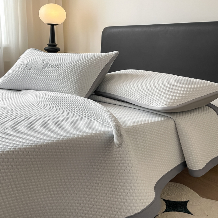 91家纺网 家纺一手货源 找家纺 席佬大 2026春夏新款凉豆豆凉席席子-卡皮巴拉 卡皮巴拉-灰