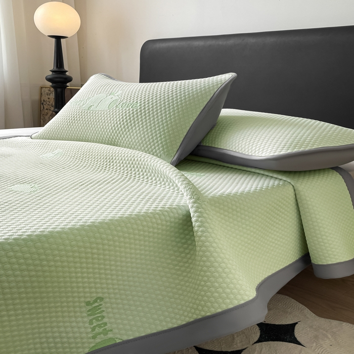 91家纺网 家纺一手货源 找家纺 席佬大 2026春夏新款凉豆豆凉席席子-卡皮巴拉 卡皮巴拉-绿