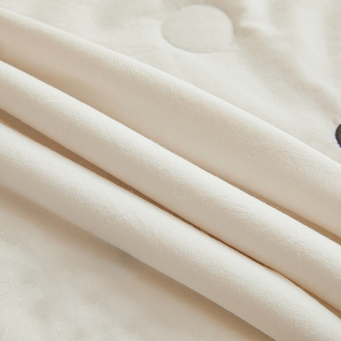 91家纺网 家纺一手货源 找家纺 仁凯家纺 2026新款A类100%棉花刺绣款手包边夏被夏凉被空调被 熊猫-紫