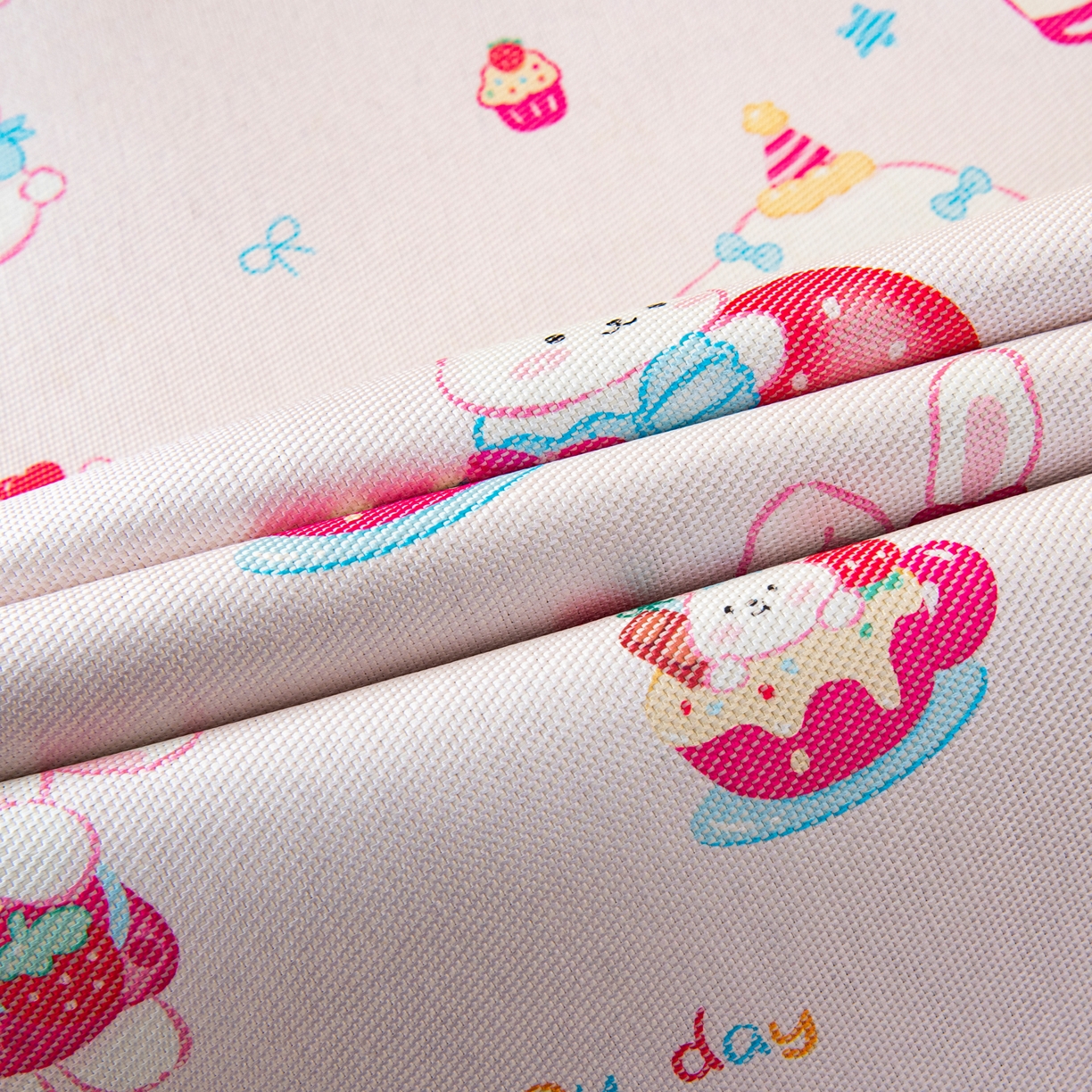 91家纺网 家纺一手货源 找家纺 吉咪兔家纺 2026新款席子幼儿园婴童儿童冰丝凉席冰丝席卡通藤席 小兔子