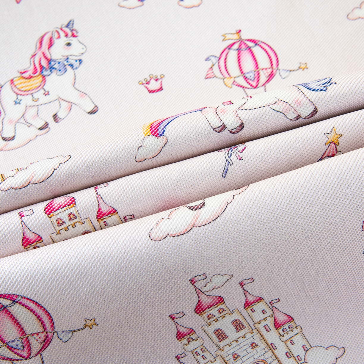 91家纺网 家纺一手货源 找家纺 吉咪兔家纺 2026新款席子幼儿园婴童儿童冰丝凉席冰丝席卡通藤席 梦幻小马