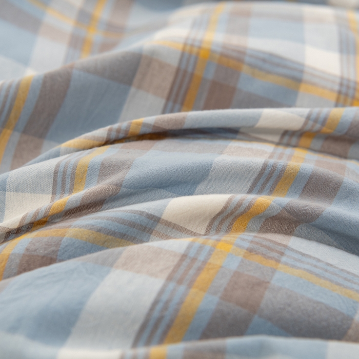 91家纺网 家纺一手货源 找家纺 （总）居美良品 2026新款100%全棉色织水洗棉被套A类纯棉被罩单品被套被套单件