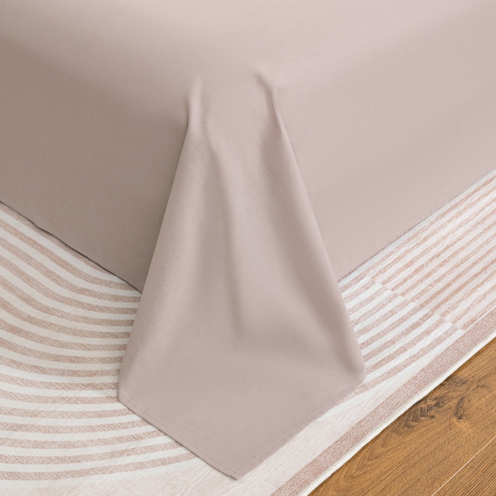 91家纺网 家纺一手货源 找家纺 居美良品 2026新款100%全棉色织水洗棉被套A类纯棉被罩单品被套被套单件 烟雨-灰