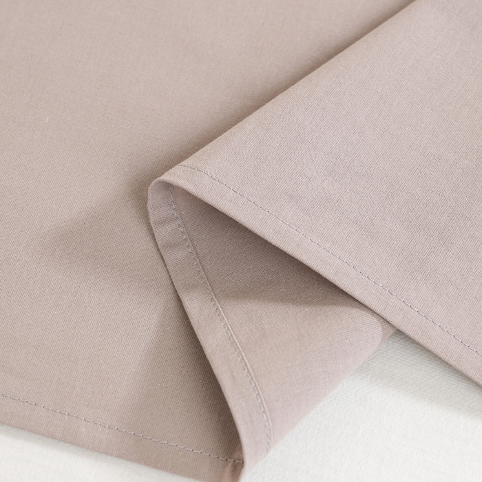 91家纺网 家纺一手货源 找家纺 居美良品 2026新款100%全棉色织水洗棉被套A类纯棉被罩单品被套被套单件 烟雨-灰