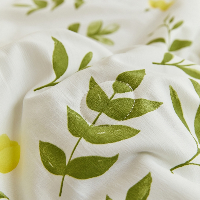 91家纺网 家纺一手货源 找家纺 卡斯诺家纺馆 2026新款水洗棉麻双层纱夏被夏凉被空调被 惜颜