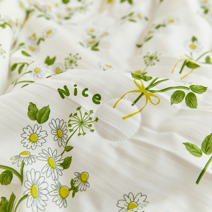 91家纺网 家纺一手货源 找家纺 卡斯诺家纺馆 2026新款水洗棉麻双层纱夏被夏凉被空调被 绿荫