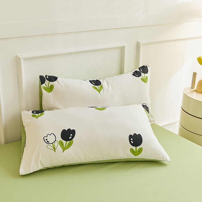 91家纺网 家纺一手货源 找家纺 卡斯诺家纺馆 2026新款水洗棉麻双层纱夏被夏凉被空调被 一缕幽香