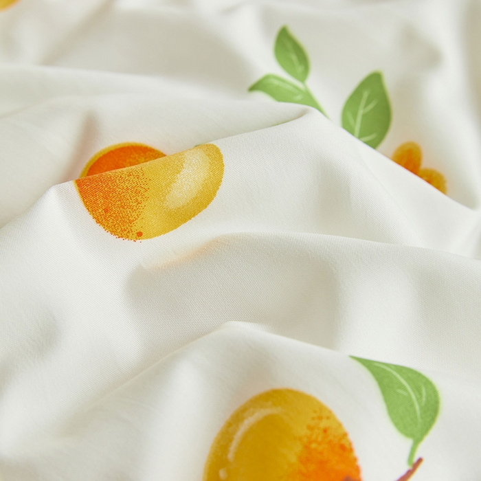 91家纺网 家纺一手货源 找家纺 卡斯诺家纺馆 2026新款水洗棉麻双层纱夏被夏凉被空调被 橙意满满